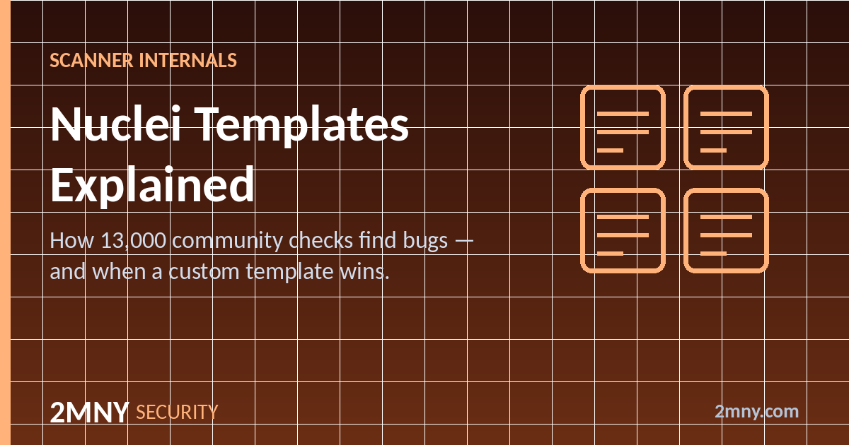 Nuclei Templates Explained: How 13,000 Checks Find Bugs