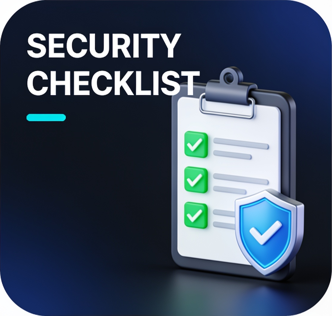 The 30-Point Website Security Checklist (Launch-Ready in One Pass)